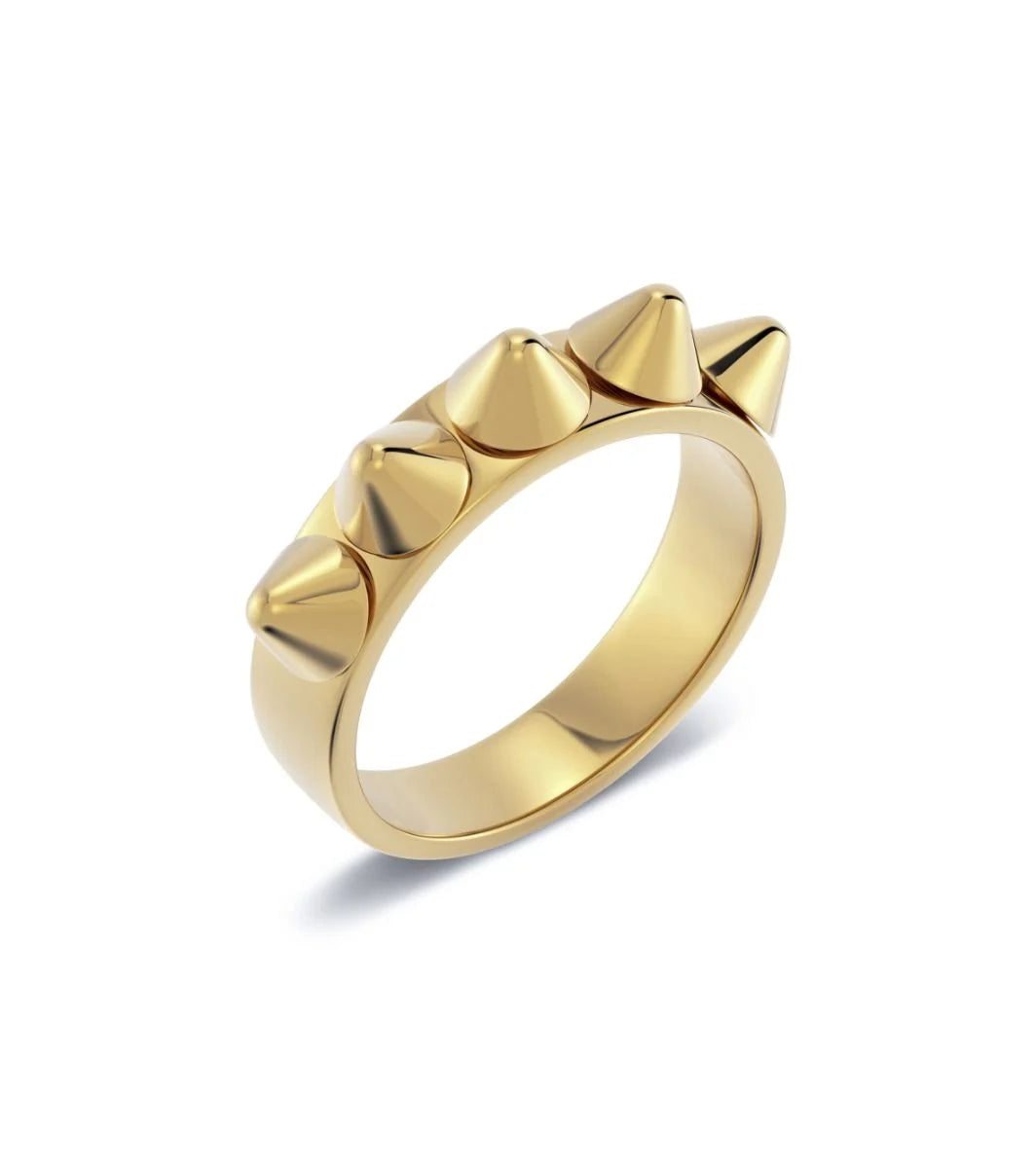 Peak Ring Single - Gold