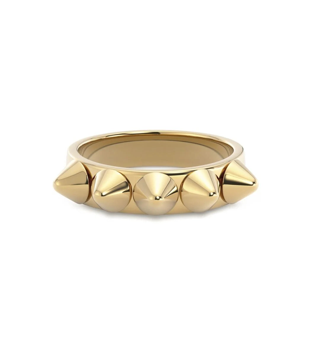 Peak Ring Single - Gold