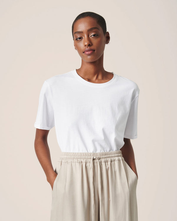 Terina Organic Tee - White