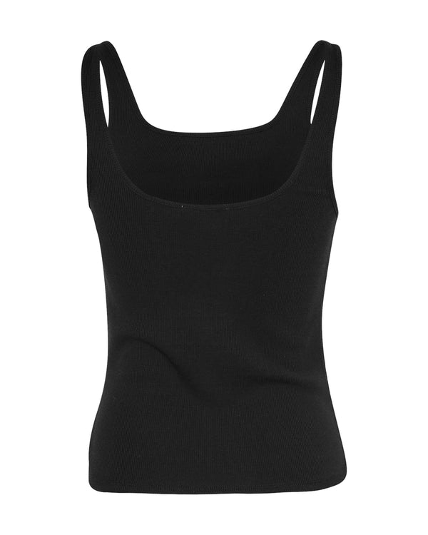 Betrina Rib Top - Black