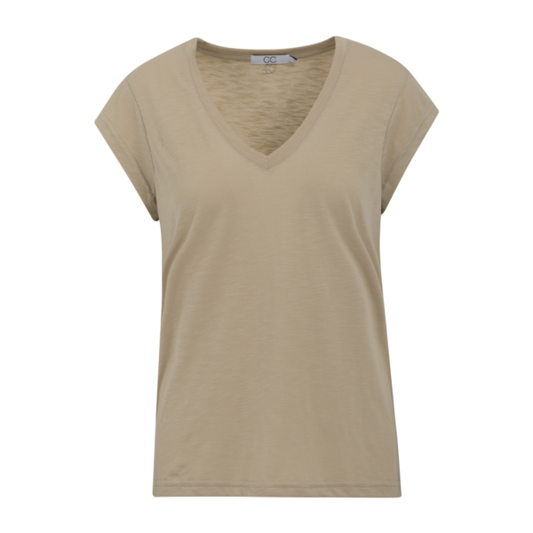 V-Neck T-shirt - Sand